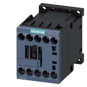 Imagen de CONTACTOR SIRIUS 3RT2017 S00 3HP 220V, 7.5HP 440V, 12A BOBINA 24V DC 1NC