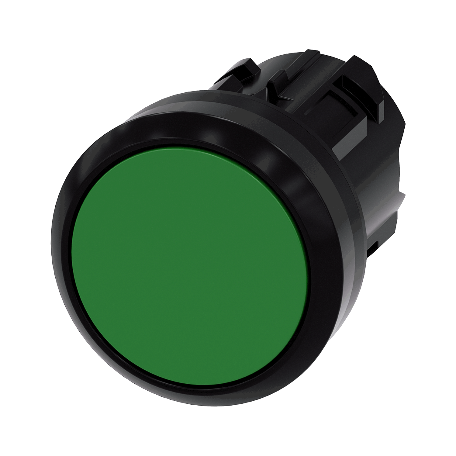 Imagen de BOTON PULSADOR VERDE 22MM PLASTICO