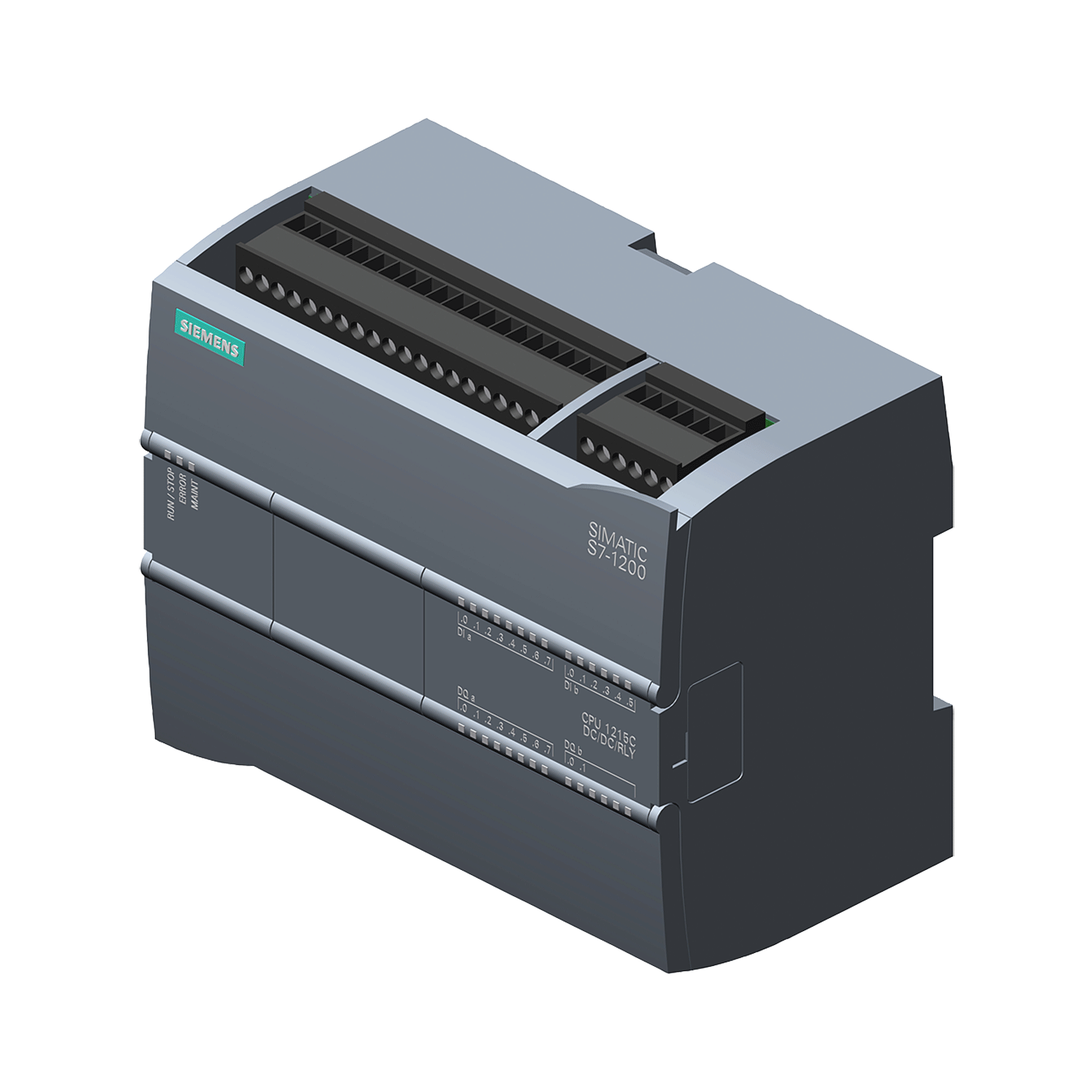 Imagen de PLC CPU 1215C DC/DC/RLY 14 DI 24VDC/ 10DQ RLY/2AI 0-10V DC ALIM 24VDC 2 PUERTOS PROFINET