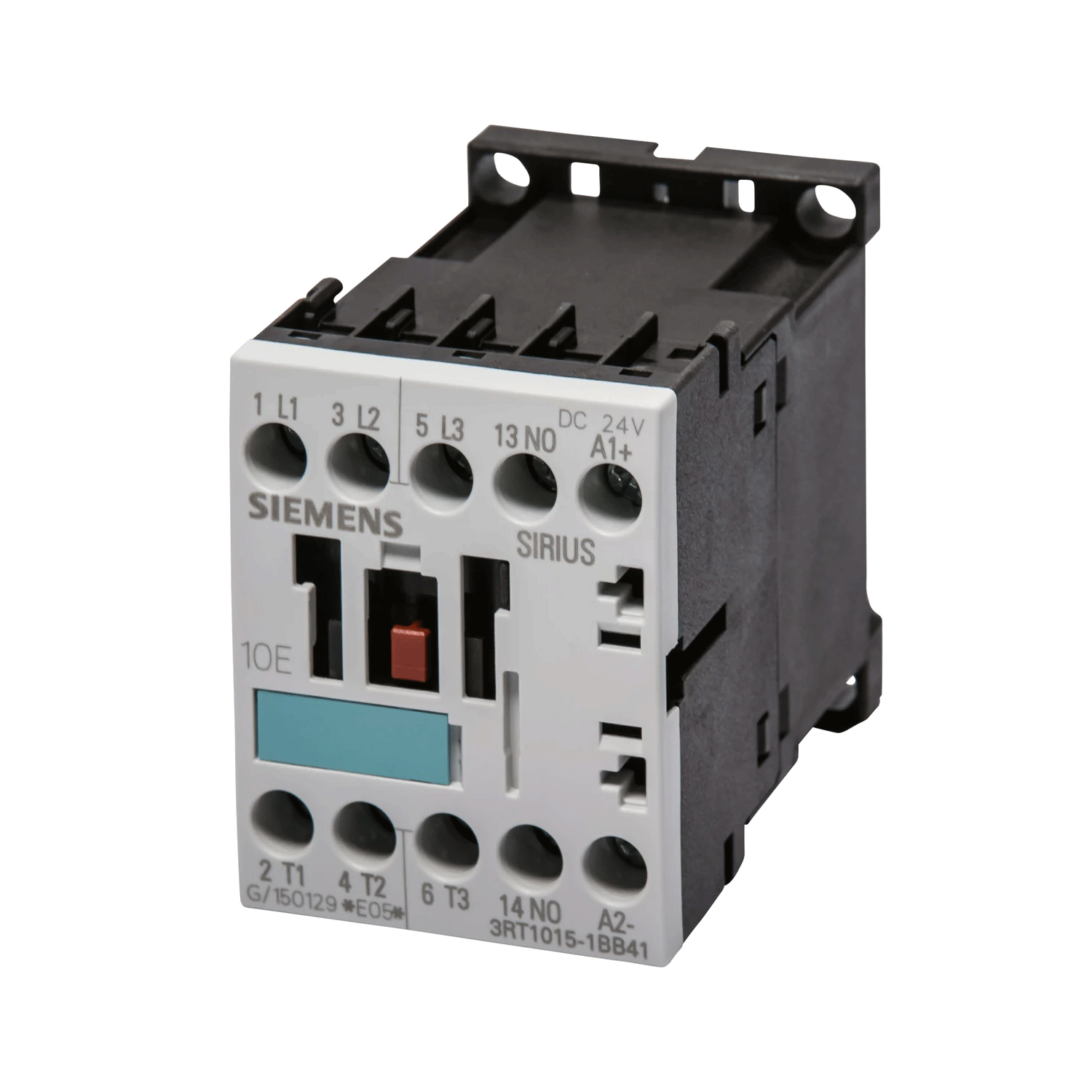 Imagen de CONTACTOR, 1NA, DC 24 V, 3 POLOS, TAM. S00, 3RT10151BB41