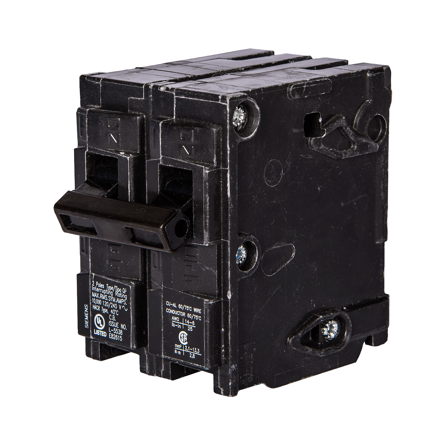 Imagen de PASTILLA INTERRUPTOR QP 2X125A 10KA 120/240V