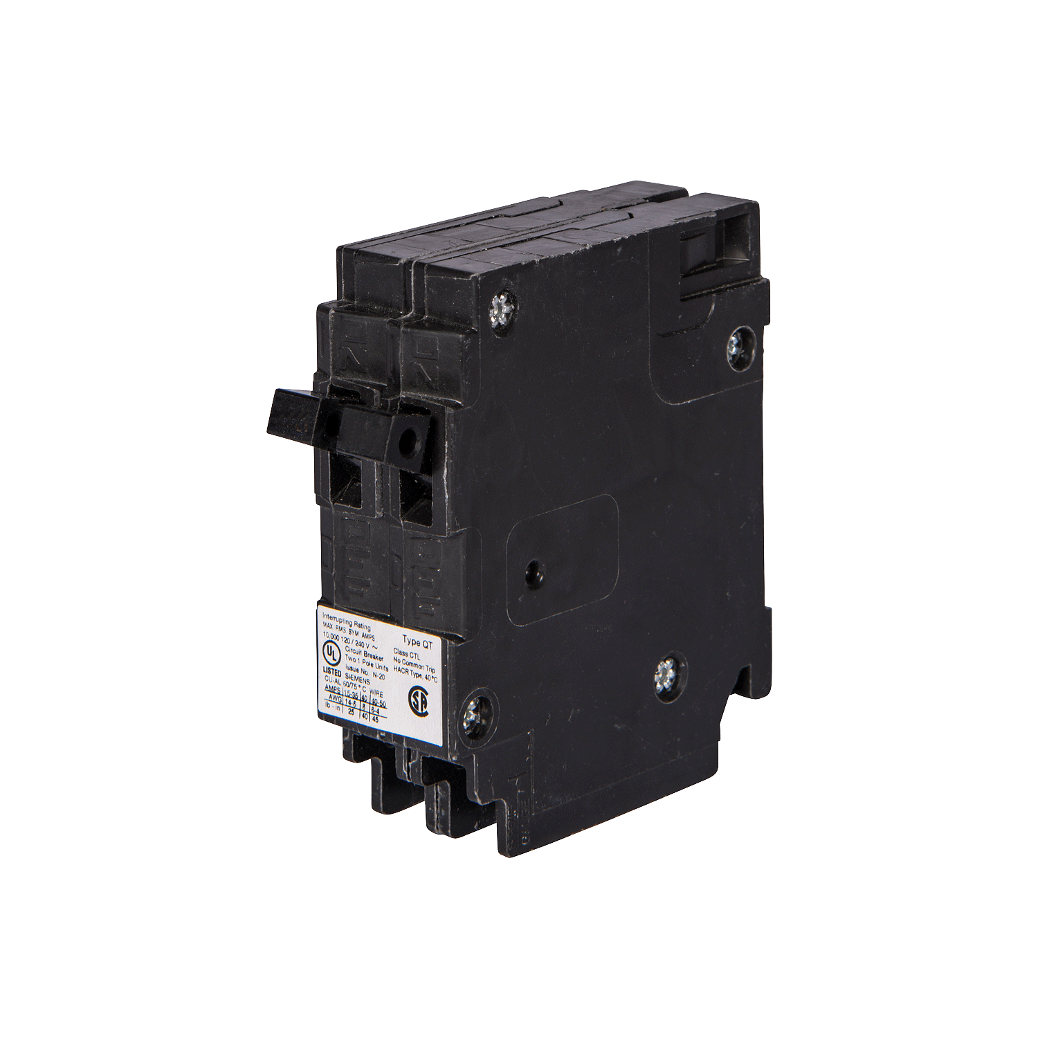 Imagen de PASTILLA INTERRUPTOR QT 1X30-30A 10KA 120/240V