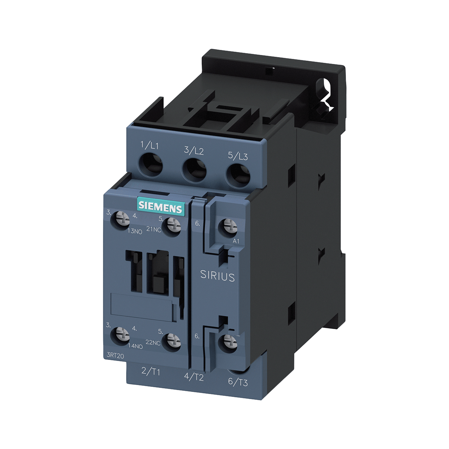 Imagen de CONTACTOR SIRIUS 3RT2026 S0 7.5HP 220V, 15HP 440V, 25A BOBINA 24V AC 1NA+1NC