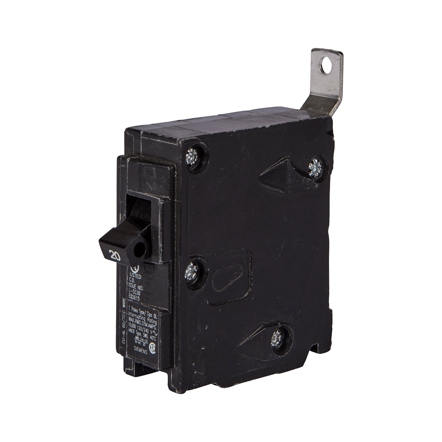 Imagen de PASTILLA INTERRUPTOR BLH 1X15A 22KA 120/240V