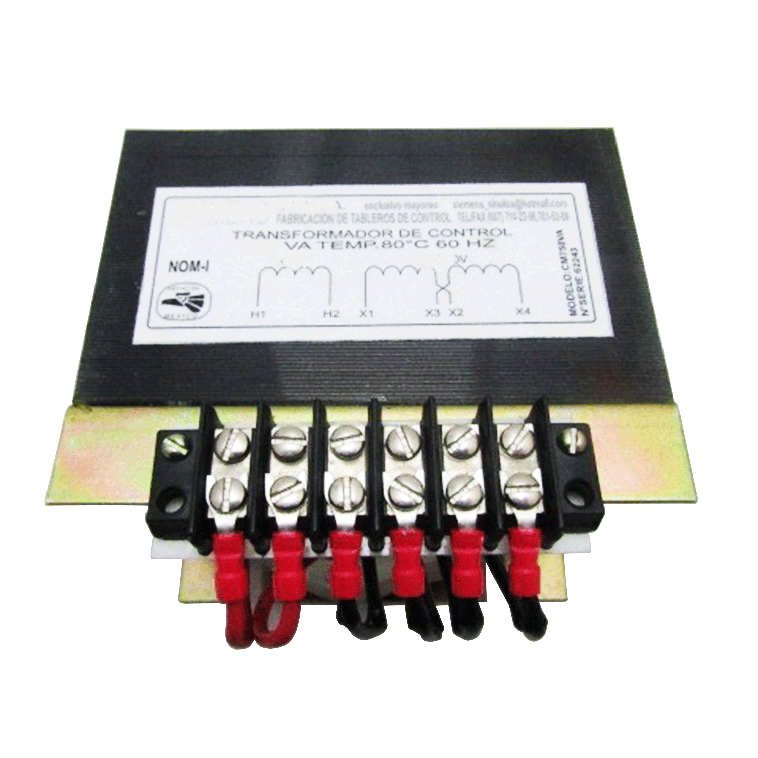 Imagen de TRANSFORMADOR DE CONTROL 150 VA 440-220/110 V