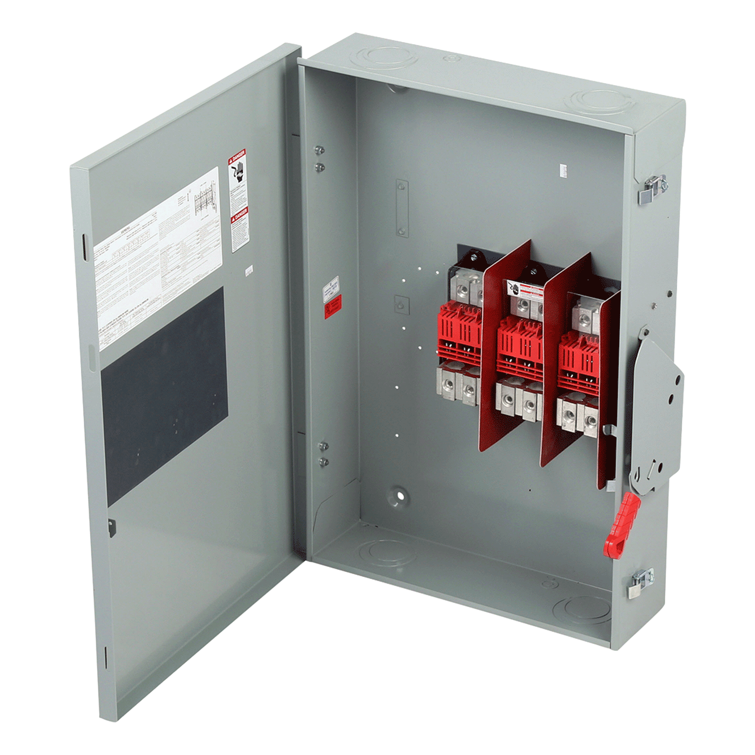 Imagen de INTERRUPTOR DE SEGURIDAD 3 X 400A 600V NEMA 1 S/PORTA FUSIBLE