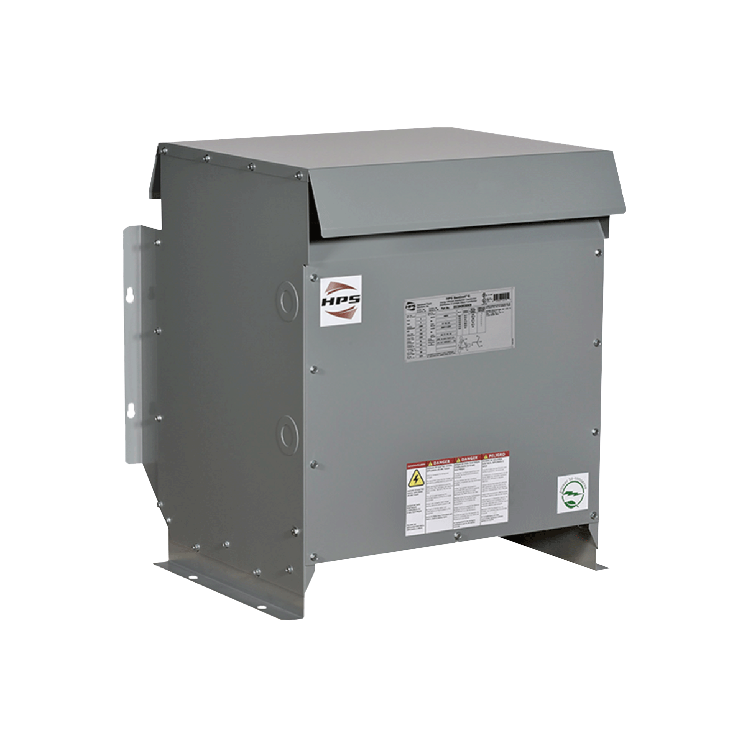 Imagen de TRANSFORMADOR SECO 112.5 KVA TRIFASICO 440/460/480--220Y/127V AL-AL NEMA 2 HAMMOND