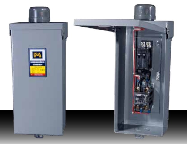 Imagen de COMBINACION ALUMBRADO 2 POLOS 60A 220V ISA