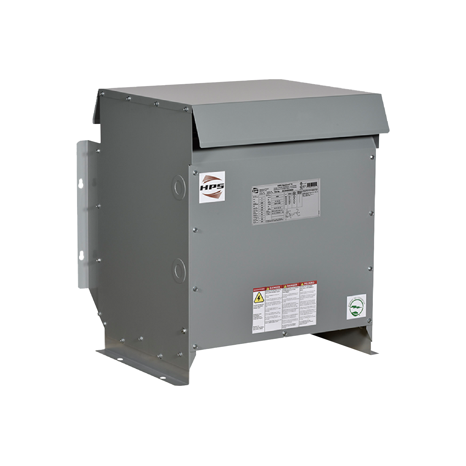 Imagen de TRANSFORMADOR SECO 30 KVA TRIFASICO 440/460/480--220Y/127V AL-AL NEMA 2 HAMMOND