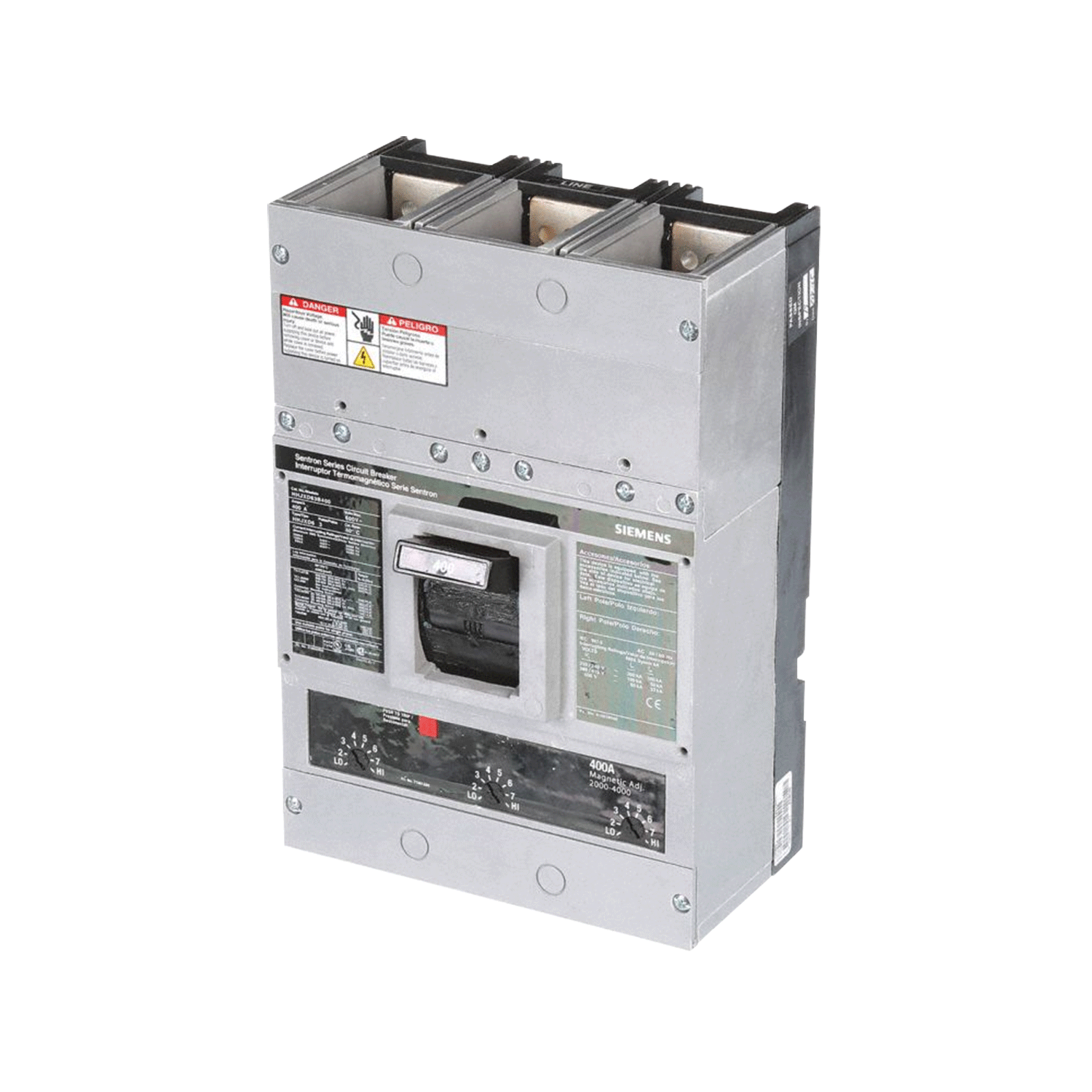 Imagen de INTERRUPTOR HJXD6 3X400A 100KA/240, 65KA/480, 35KA/600V