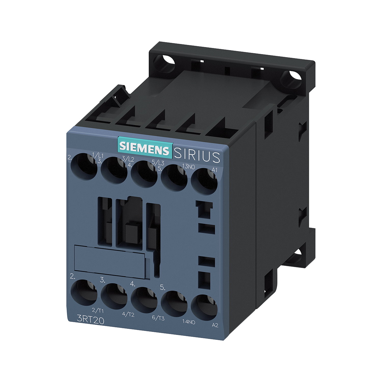 Imagen de CONTACTOR SIRIUS 3RT2015 S00 2HP 220V, 3HP 440V, 7A BOBINA 440V AC 1NA