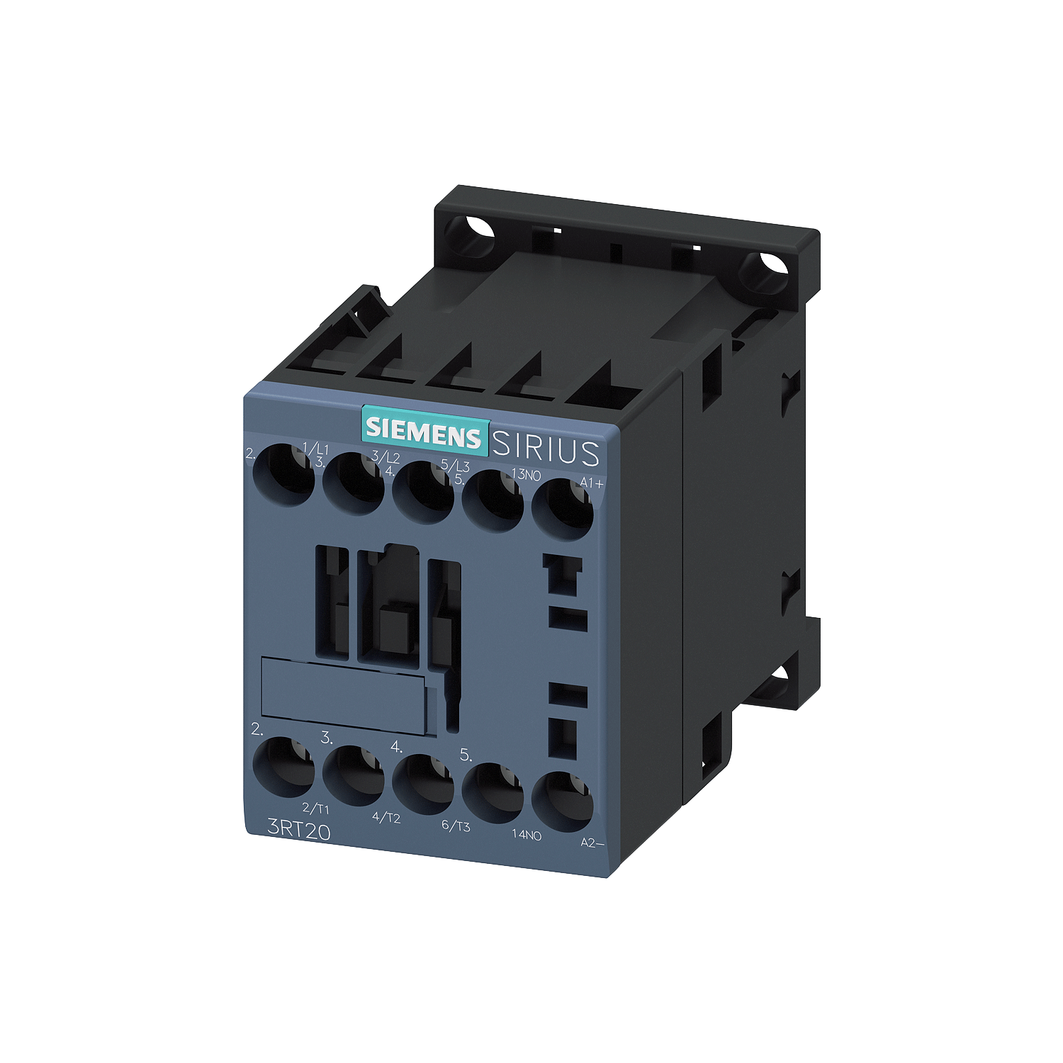 Imagen de CONTACTOR SIRIUS 3RT2015 S00 2HP 220V, 3HP 440V, 7A BOBINA 24V DC 1NA