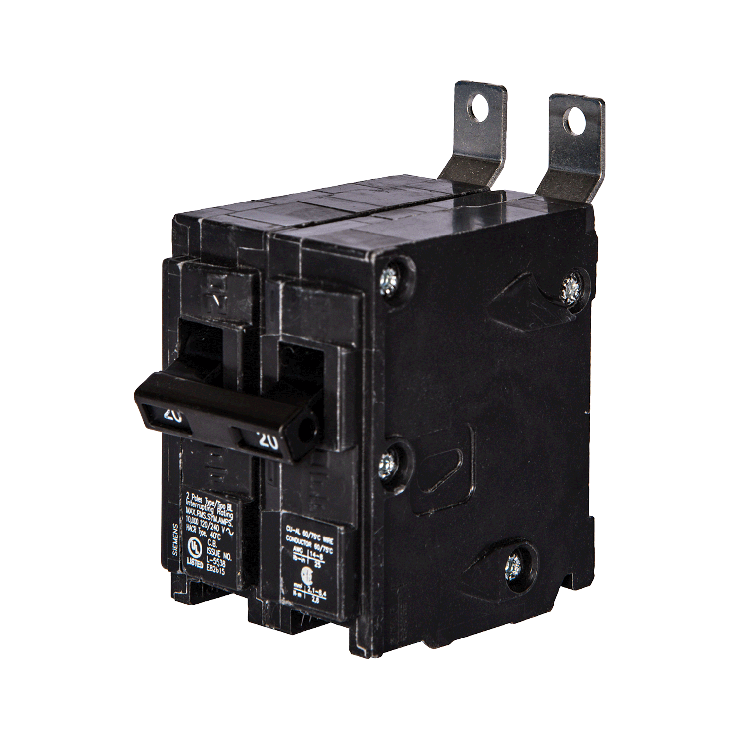 Imagen de PASTILLA INTERRUPTOR BLH 2X20A 22KA 120/240V