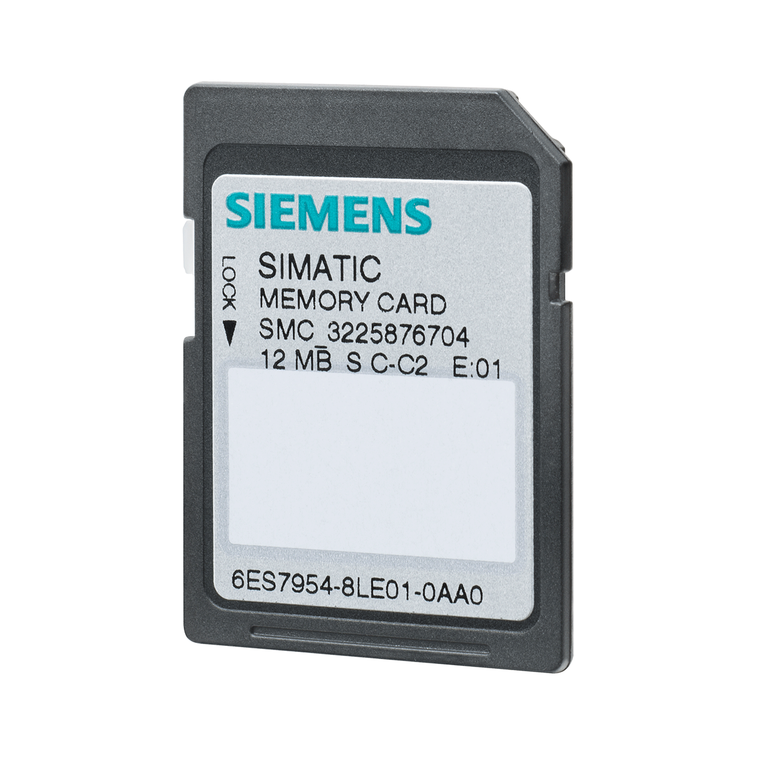 Imagen de TARJETA SIMATIC S7, MEMORY CARD PARA S7-1x00 CPU/SINAMICS, 3, 3 V